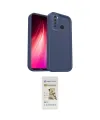 ieg™ Redmi Note 8 Kılıf Yankı Yansıma Özel Seri - Siyah Mat Seramik Nano Ekran Koruyucu