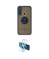 ieg™ Redmi Note 8 Kılıf Yörünge Çizgi - Siyah 3D Antistatik Seramik Nano Ekran Koruyucu