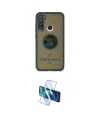 ieg™ Redmi Note 8 Kılıf Yörünge Çizgi - Siyah 3D Antistatik Seramik Nano Ekran Koruyucu
