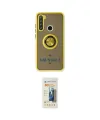 ieg™ Redmi Note 8 Kılıf Yörünge Çizgi - Siyah 6D Mat Seramik Hayalet Nano Ekran Koruyucu