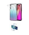 ieg™ Redmi Note 8 Kılıf Zirve Doku - Siyah 3D Antistatik Seramik Nano Ekran Koruyucu