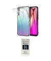 ieg™ Redmi Note 8 Kılıf Zirve Doku - Siyah 5D Hayalet Cam Ekran Koruyucu