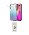 ieg™ Redmi Note 8 Kılıf Zirve Doku - Siyah Mat Seramik Nano Ekran Koruyucu