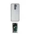 ieg™ Redmi Note 8 Pro Kılıf Ahenk Çizgi Serisi - Şeffaf 360 Full Body Arka Koruyucu