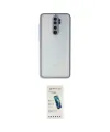 ieg™ Redmi Note 8 Pro Kılıf Ahenk Çizgi Serisi - Şeffaf Pasifik Cam Ekran Koruyucu