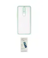 ieg™ Redmi Note 8 Pro Kılıf Ahenk Çizgi Serisi - Şeffaf Pasifik Cam Ekran Koruyucu