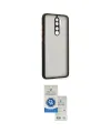 ieg™ Redmi Note 8 Pro Kılıf Ahenk Çizgi Serisi - Şeffaf Royal Nano Ekran Koruyucu