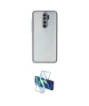ieg™ Redmi Note 8 Pro Kılıf Ahenk Çizgi Serisi - Siyah 3D Antistatik Cam Ekran Koruyucu
