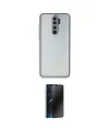 ieg™ Redmi Note 8 Pro Kılıf Ahenk Çizgi Serisi - Siyah 3D Antistatik Hayalet Cam Ekran Koruyucu