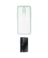 ieg™ Redmi Note 8 Pro Kılıf Ahenk Çizgi Serisi - Siyah 3D Antistatik Hayalet Cam Ekran Koruyucu