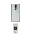 ieg™ Redmi Note 8 Pro Kılıf Ahenk Çizgi Serisi - Siyah 5D Hayalet Cam Ekran Koruyucu