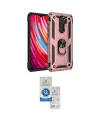 ieg™ Redmi Note 8 Pro Kılıf Ahenk Klasik Koleksiyonu - Şeffaf Royal Nano Ekran Koruyucu