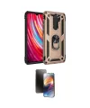 ieg™ Redmi Note 8 Pro Kılıf Ahenk Klasik Koleksiyonu - Siyah 3D Antistatik Mat Seramik Nano Ekran Koruyucu