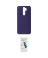ieg™ Redmi Note 8 Pro Kılıf Ahenk Serisi - Şeffaf Pasifik Cam Ekran Koruyucu