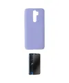 ieg™ Redmi Note 8 Pro Kılıf Ahenk Serisi - Siyah 3D Antistatik Hayalet Cam Ekran Koruyucu