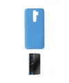 ieg™ Redmi Note 8 Pro Kılıf Ahenk Serisi - Siyah 3D Antistatik Hayalet Cam Ekran Koruyucu