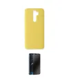 ieg™ Redmi Note 8 Pro Kılıf Ahenk Serisi - Siyah 3D Antistatik Hayalet Cam Ekran Koruyucu