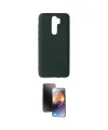 ieg™ Redmi Note 8 Pro Kılıf Ahenk Serisi - Siyah 3D Antistatik Mat Seramik Nano Ekran Koruyucu