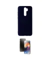 ieg™ Redmi Note 8 Pro Kılıf Ahenk Serisi - Siyah 3D Antistatik Mat Seramik Nano Ekran Koruyucu