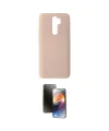 ieg™ Redmi Note 8 Pro Kılıf Ahenk Serisi - Siyah 3D Antistatik Mat Seramik Nano Ekran Koruyucu