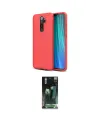 ieg™ Redmi Note 8 Pro Kılıf Doruk Klasik Özel Seri - Şeffaf 360 Full Body Arka Koruyucu