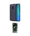 ieg™ Redmi Note 8 Pro Kılıf Doruk Klasik Özel Seri - Şeffaf 360 Full Body Arka Koruyucu