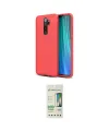 ieg™ Redmi Note 8 Pro Kılıf Doruk Klasik Özel Seri - Siyah 20D Premium Cam Ekran Koruyucu