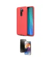 ieg™ Redmi Note 8 Pro Kılıf Doruk Klasik Özel Seri - Siyah 3D Antistatik Mat Seramik Nano Ekran Koruyucu