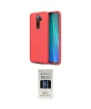ieg™ Redmi Note 8 Pro Kılıf Doruk Klasik Özel Seri - Siyah 5D Hayalet Cam Ekran Koruyucu