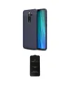ieg™ Redmi Note 8 Pro Kılıf Doruk Klasik Özel Seri - Siyah 6D Antistatik Mat Seramik Hayalet Nano Ekran Koruyucu