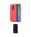 ieg™ Redmi Note 8 Pro Kılıf Doruk Klasik Özel Seri - Siyah 6D Antistatik Mat Seramik Hayalet Nano Ekran Koruyucu