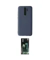 ieg™ Redmi Note 8 Pro Kılıf Kozmos Yansıma Özel Seri - Şeffaf 360 Full Body Arka Koruyucu
