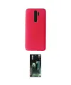 ieg™ Redmi Note 8 Pro Kılıf Kozmos Yansıma Özel Seri - Şeffaf 360 Full Body Arka Koruyucu