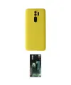 ieg™ Redmi Note 8 Pro Kılıf Kozmos Yansıma Özel Seri - Şeffaf 360 Full Body Arka Koruyucu