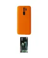 ieg™ Redmi Note 8 Pro Kılıf Kozmos Yansıma Özel Seri - Şeffaf 360 Full Body Arka Koruyucu