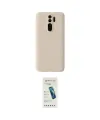 ieg™ Redmi Note 8 Pro Kılıf Kozmos Yansıma Özel Seri - Şeffaf Pasifik Cam Ekran Koruyucu