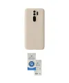ieg™ Redmi Note 8 Pro Kılıf Kozmos Yansıma Özel Seri - Şeffaf Royal Nano Ekran Koruyucu