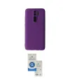 ieg™ Redmi Note 8 Pro Kılıf Kozmos Yansıma Özel Seri - Şeffaf Royal Nano Ekran Koruyucu