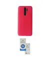 ieg™ Redmi Note 8 Pro Kılıf Kozmos Yansıma Özel Seri - Şeffaf Royal Nano Ekran Koruyucu