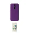 ieg™ Redmi Note 8 Pro Kılıf Kozmos Yansıma Özel Seri - Siyah 20D Premium Cam Ekran Koruyucu