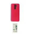 ieg™ Redmi Note 8 Pro Kılıf Kozmos Yansıma Özel Seri - Siyah 20D Premium Cam Ekran Koruyucu