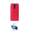 ieg™ Redmi Note 8 Pro Kılıf Kozmos Yansıma Özel Seri - Siyah 3D Antistatik Cam Ekran Koruyucu
