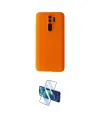 ieg™ Redmi Note 8 Pro Kılıf Kozmos Yansıma Özel Seri - Siyah 3D Antistatik Cam Ekran Koruyucu