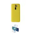 ieg™ Redmi Note 8 Pro Kılıf Kozmos Yansıma Özel Seri - Siyah 3D Antistatik Seramik Nano Ekran Koruyucu