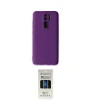 ieg™ Redmi Note 8 Pro Kılıf Kozmos Yansıma Özel Seri - Siyah 5D Hayalet Cam Ekran Koruyucu