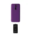 ieg™ Redmi Note 8 Pro Kılıf Kozmos Yansıma Özel Seri - Siyah 6D Antistatik Mat Seramik Hayalet Nano Ekran Koruyucu