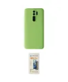 ieg™ Redmi Note 8 Pro Kılıf Kozmos Yansıma Özel Seri - Siyah 6D Mat Seramik Hayalet Nano Ekran Koruyucu