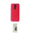 ieg™ Redmi Note 8 Pro Kılıf Kozmos Yansıma Özel Seri - Siyah 6D Mat Seramik Hayalet Nano Ekran Koruyucu