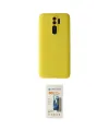 ieg™ Redmi Note 8 Pro Kılıf Kozmos Yansıma Özel Seri - Siyah 6D Mat Seramik Hayalet Nano Ekran Koruyucu