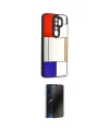 ieg™ Redmi Note 8 Pro Kılıf Odak Klasik Serisi - Siyah 3D Antistatik Hayalet Cam Ekran Koruyucu